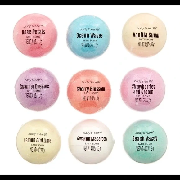 Bath Bombs Set of 9 different Scent - Picture 3 of 4